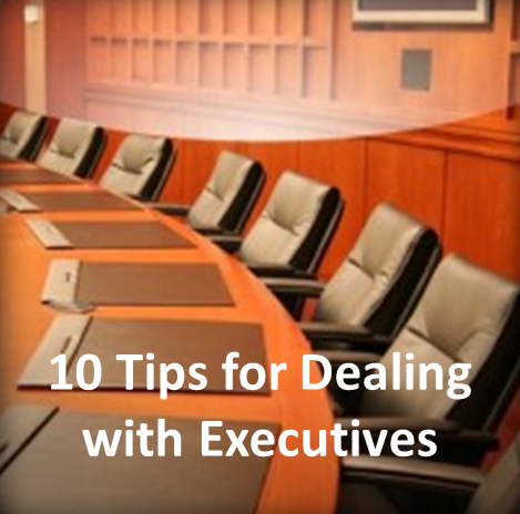 10 tips for dealing with execitives thumbnail